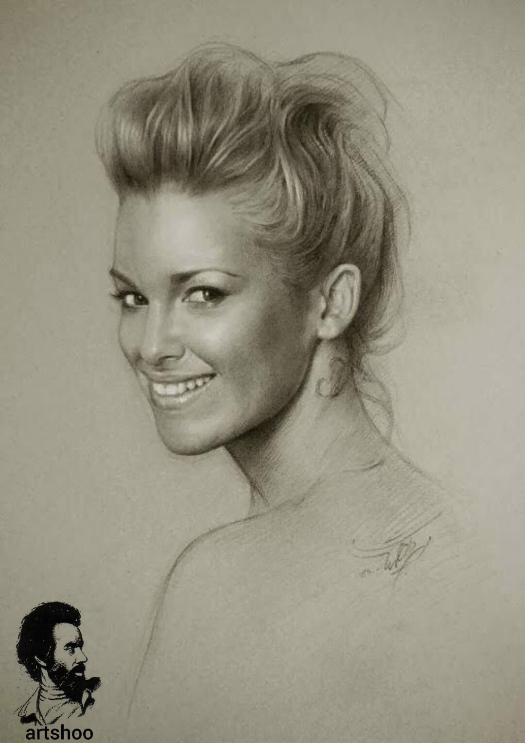 آموزش نقاشی سیاه قلم